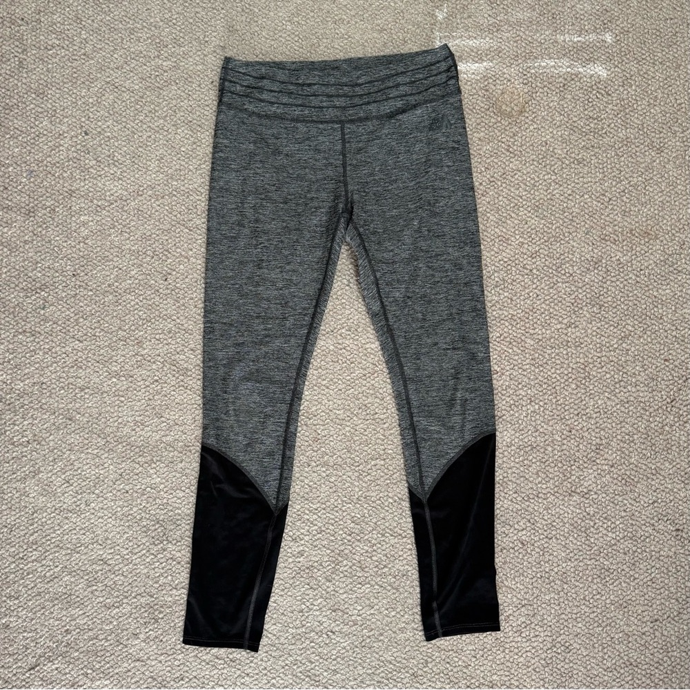The North Face Gray and Black Leggings